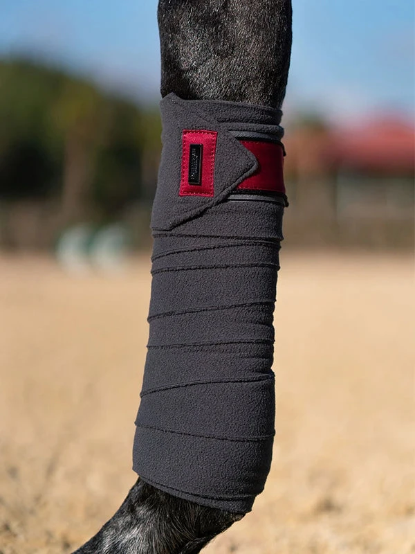 Equestrian Stockholm Bandages Wild Rose - Image 2