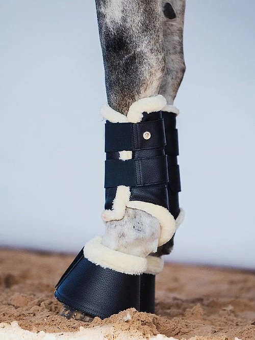 PS Of Sweden Fleece Bell Boots Navy - Image 2