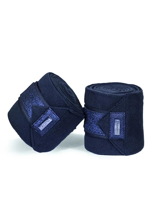 Equestrian Stockholm Bandages Blue Meadow Glimmer - Image 4