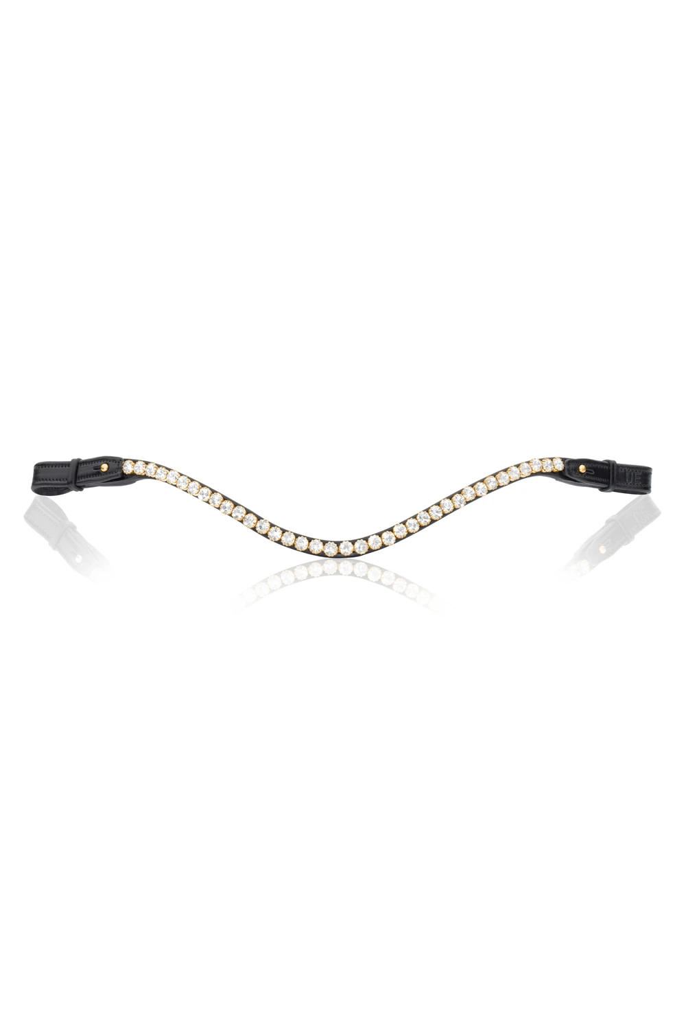 Utzon Equestrian Elegant Browband Clear