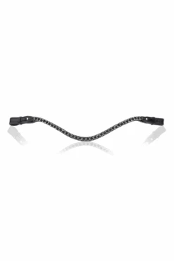 Utzon Equestrian Elegant Browband Ebony