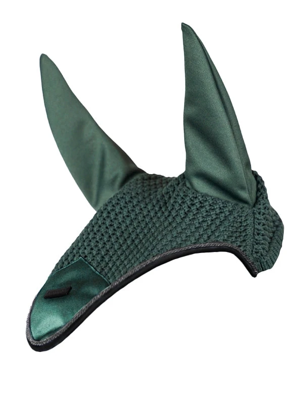 Equestrian Stockholm Ear Bonnet Sycamore Green - Image 2