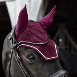 Kentucky Velvet Wellington Ear Bonnet Bordeaux