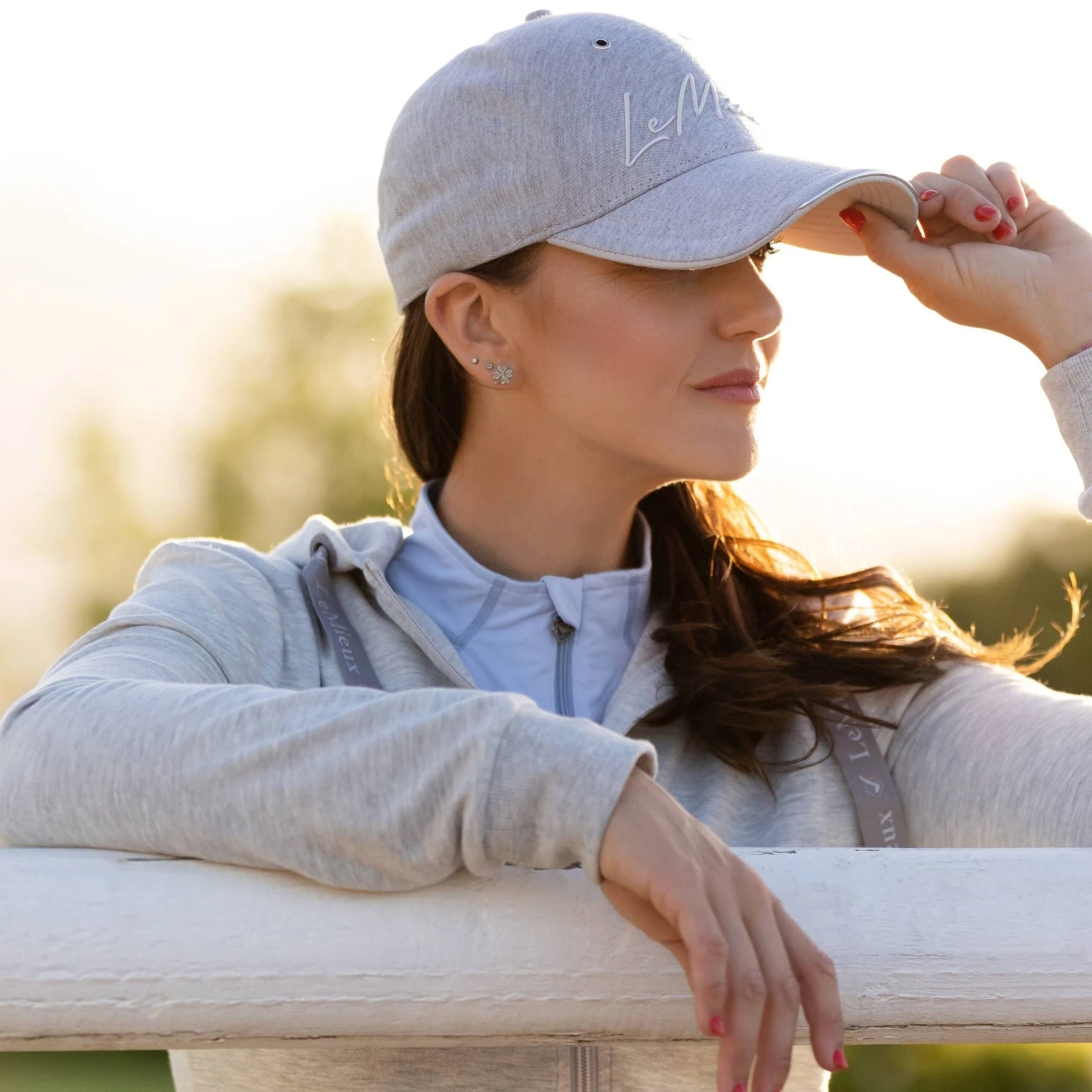 LeMieux Simone Cap Grey - Image 2