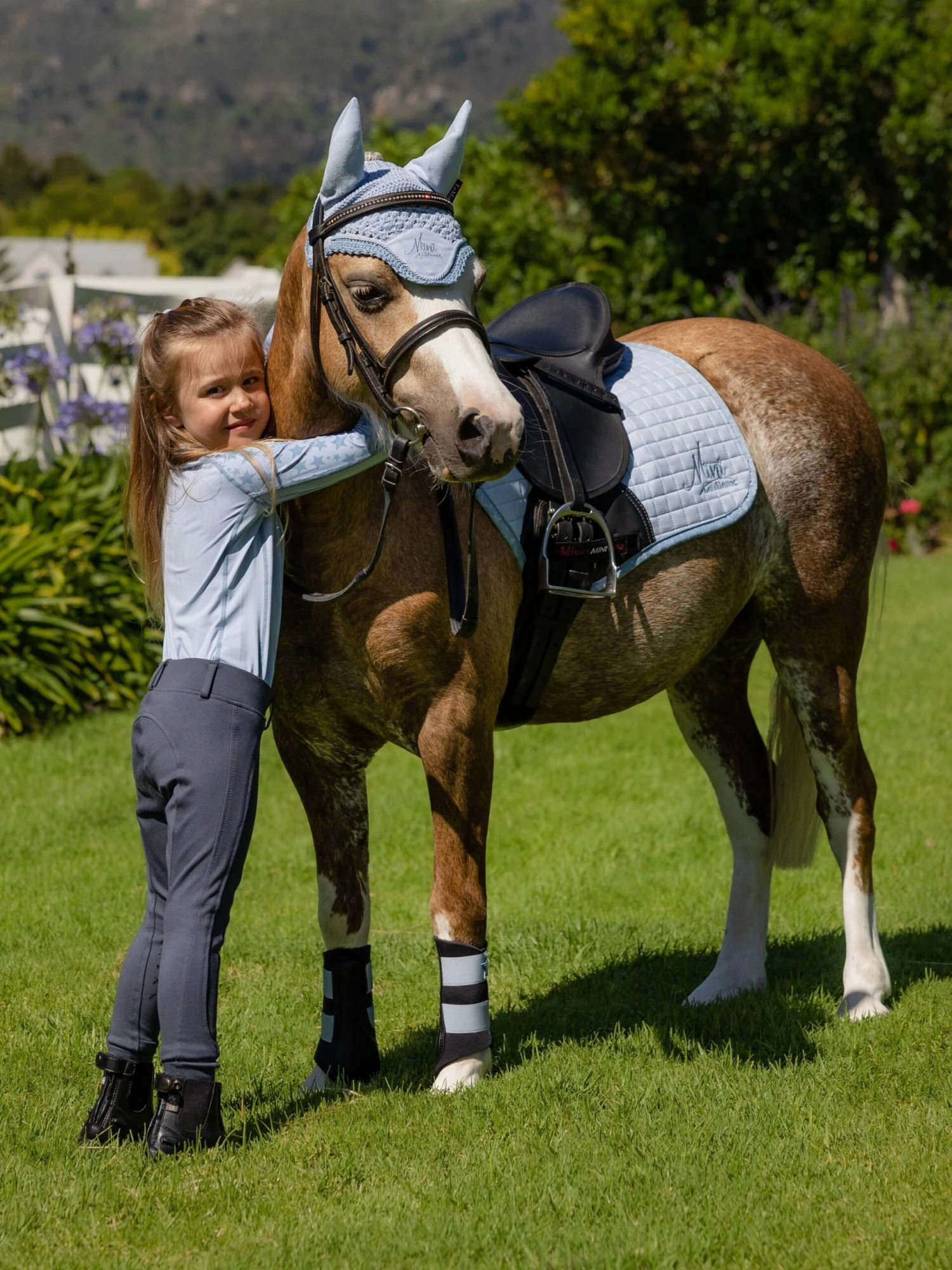 LeMieux Mini Jump Saddle Pad Mist - Image 2