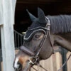 Kentucky Wellington Big Stone & Pearl Ear Bonnet Black