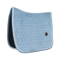 Kentucky Velvet Dressage Saddle Pad Light Blue