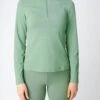 PS Of Sweden Adele Long Sleeve Base Layer Khaki Green