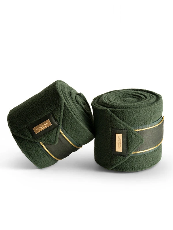 Equestrian Stockholm Bandages Forest Green