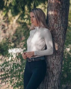 Fager Emma Long Sleeve Base Layer Beige