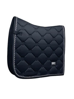 Equestrian Stockholm Dressage Saddle Pad Midnight Blue