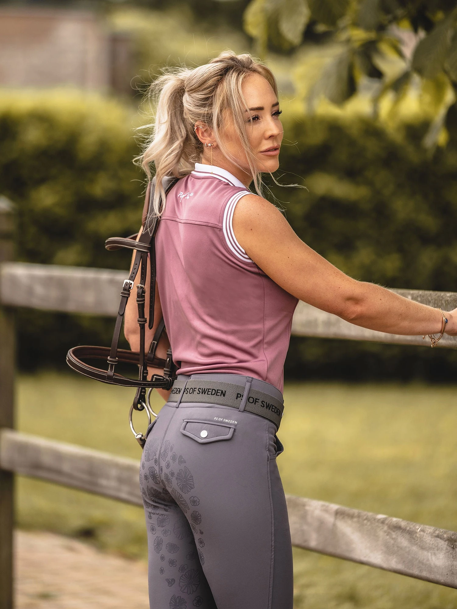 PS Of Sweden Candice Breeches Grey - Image 2
