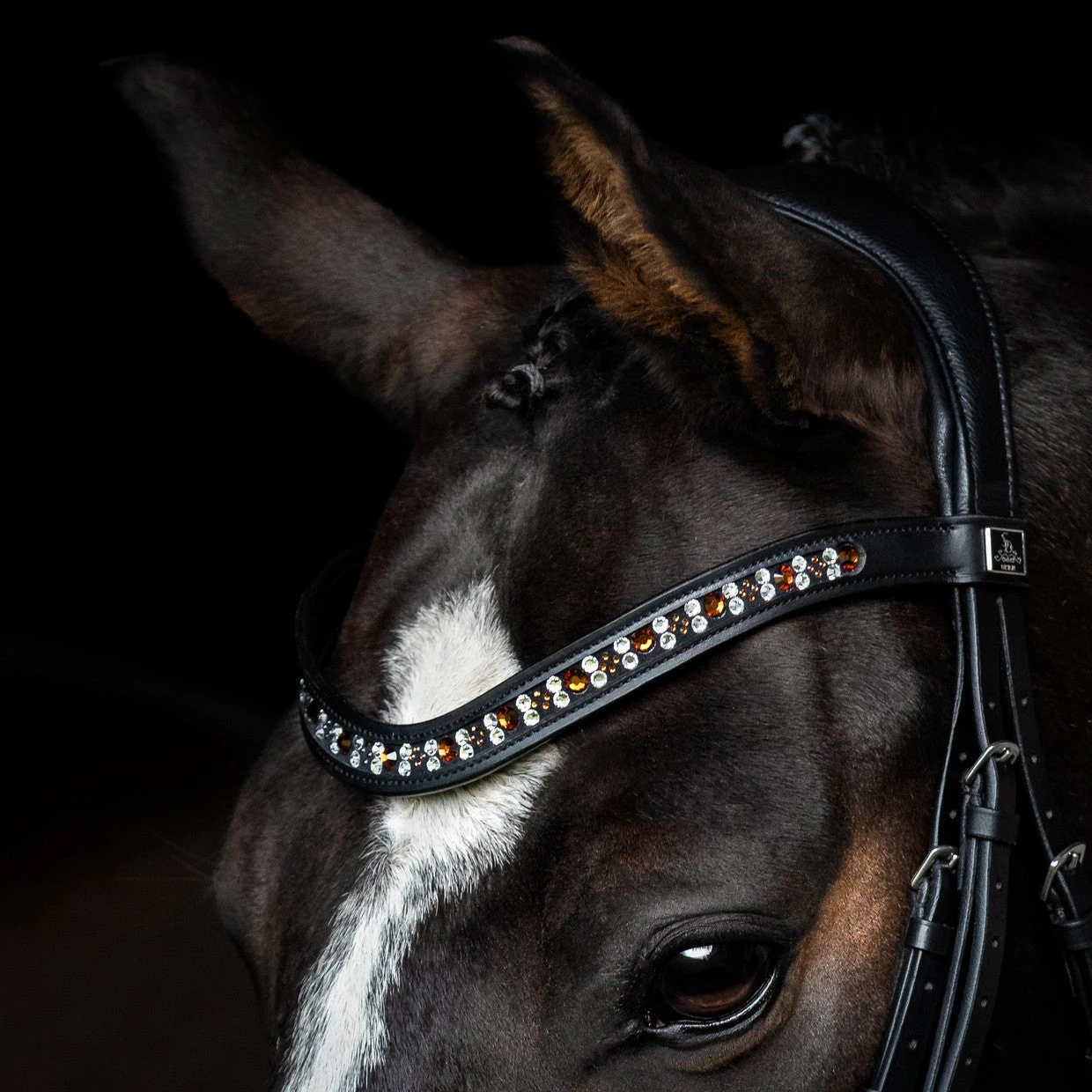 SD Design Vivaldi Browband Smoked Topaz - Image 2