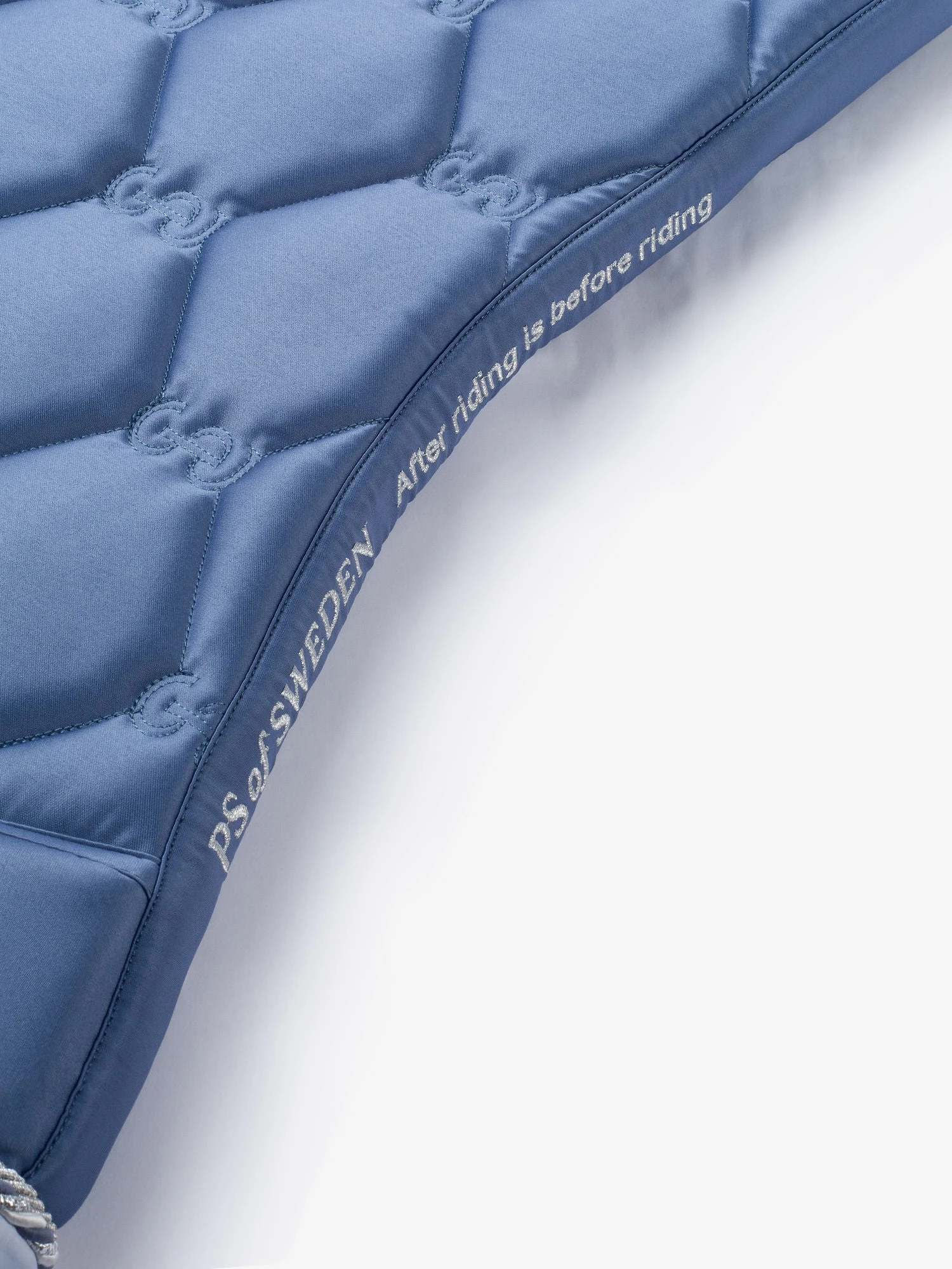 PS Of Sweden Signature Dressage Saddle Pad Dove Blue - Image 2