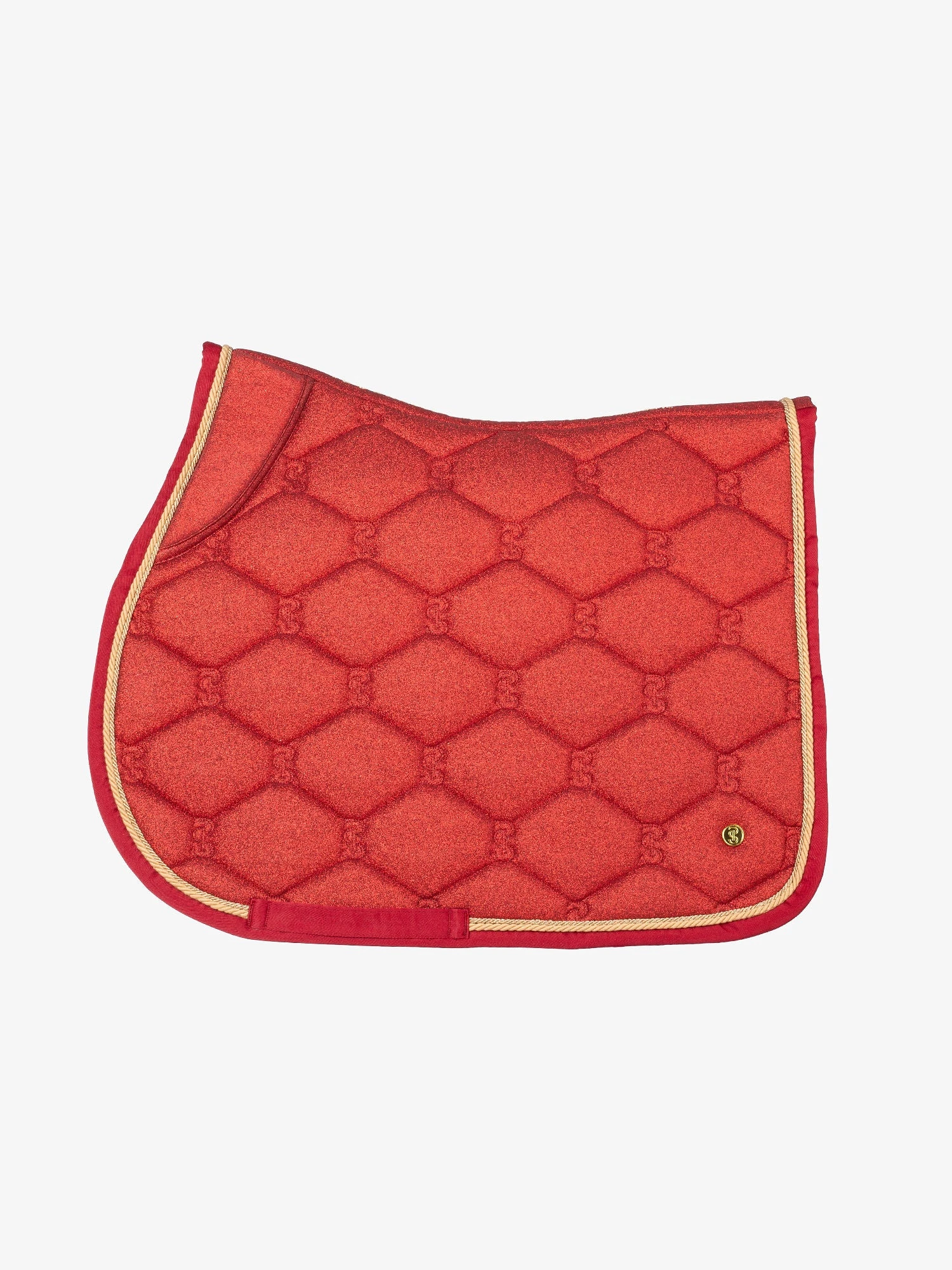 PS Of Sweden Stardust Jump Saddle Pad Dark Red