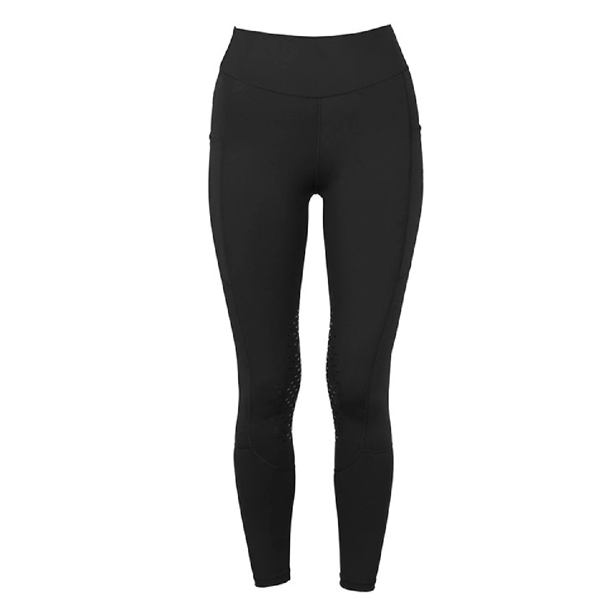 Equestrian Stockholm Movement Jump Riding Tights Black Blush - Image 2