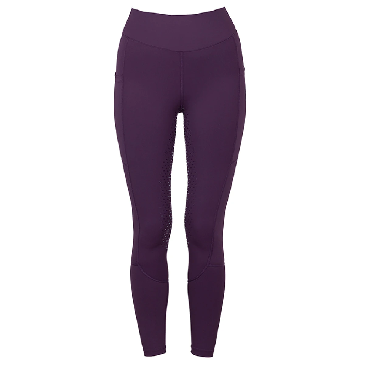 Equestrian Stockholm Movement Dressage Riding Tights Black Raven - Image 2