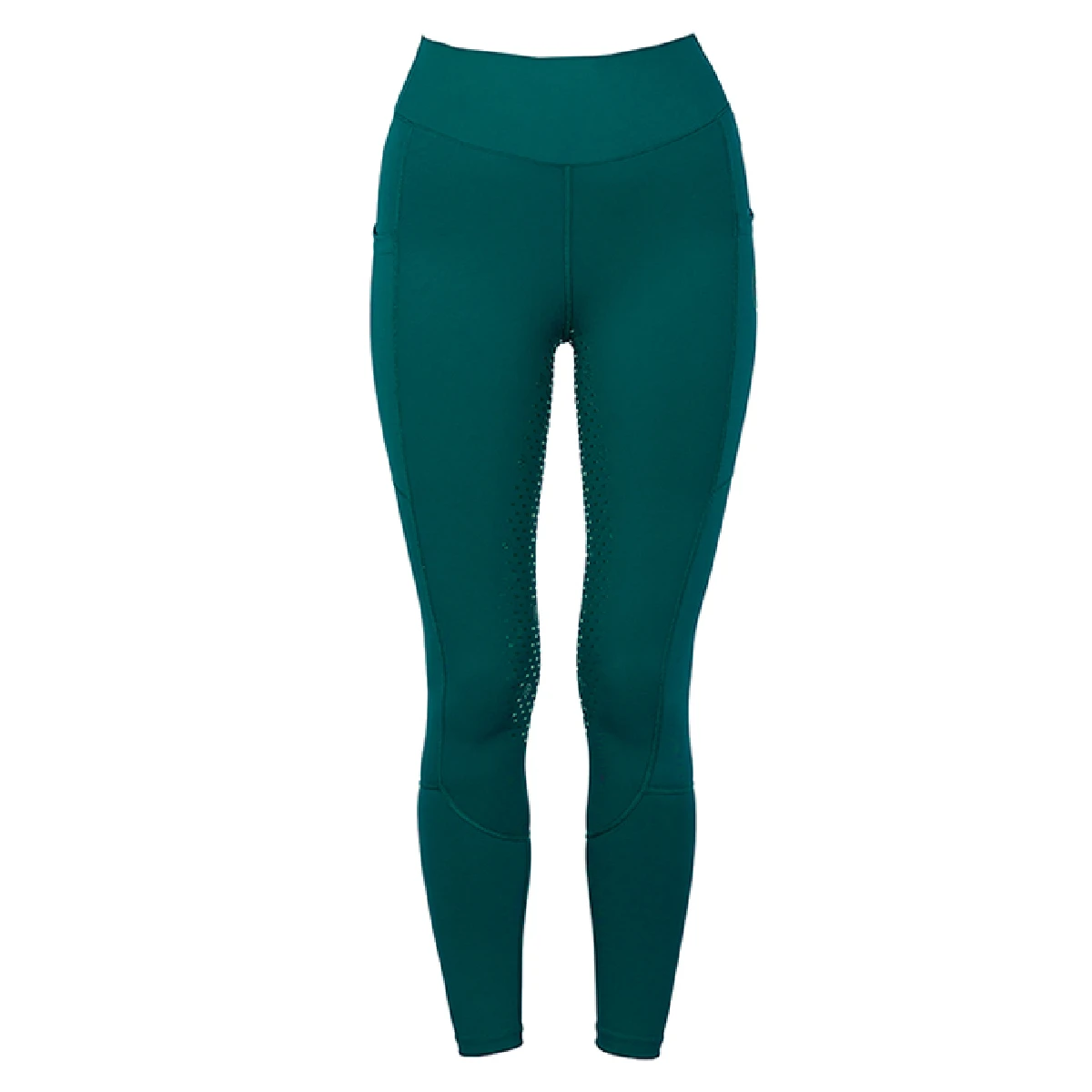 Equestrian Stockholm Movement Dressage Riding Tights Emerald - Image 2