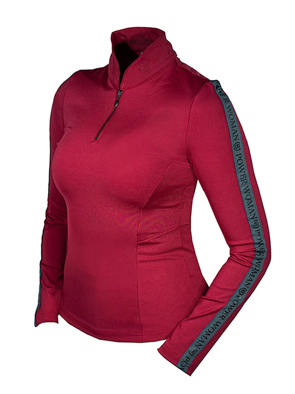 Equestrian Stockholm Power Base Layer Wild Rose - Image 3