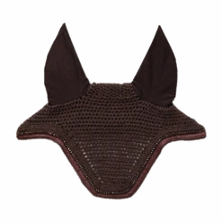 Kentucky Glitter Band Wellington Ear Bonnet Brown