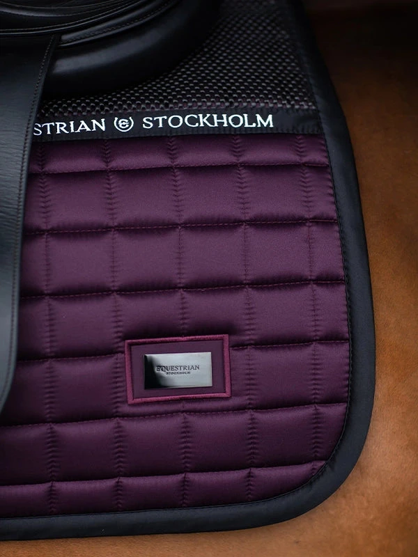 Equestrian Stockholm Jump Saddle Pad Sportive Black Raven - Image 3