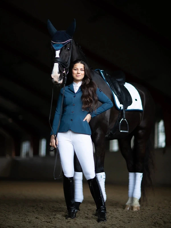 Equestrian Stockholm Select Competition Jacket Blue Meadow - Image 3