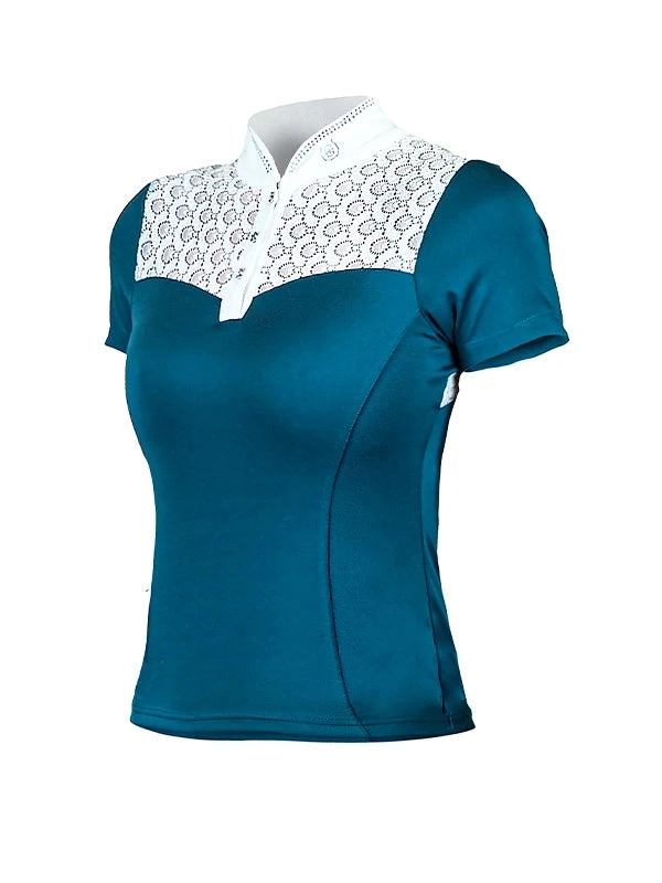 Equestrian Stockholm Crystal Champion Top Blue Meadow - Image 3