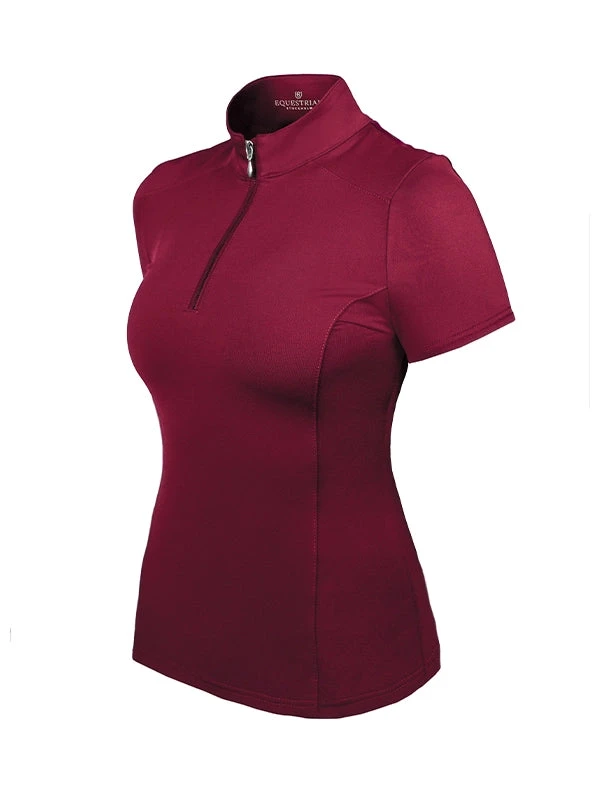 Equestrian Stockholm Ultra Thin Lightness Base Layer Bordeaux - Image 2