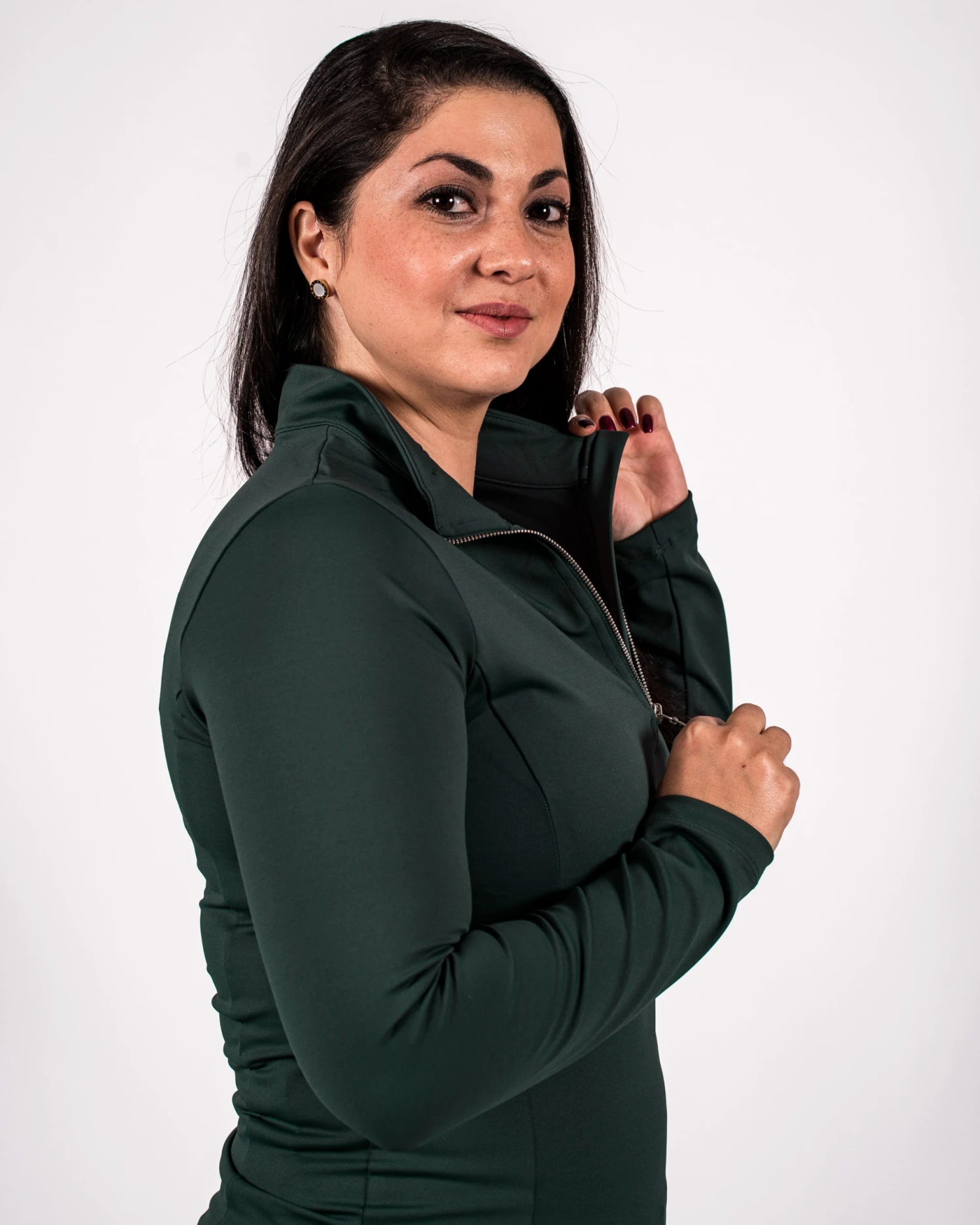 Fager Emma Long Sleeve Base Layer Green - Image 3
