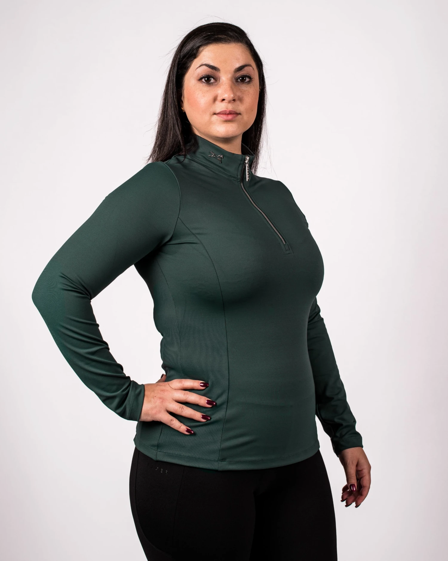 Fager Emma Long Sleeve Base Layer Green - Image 2