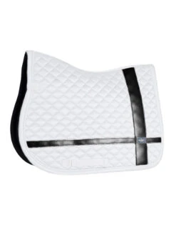 Equestrian Stockholm Jump Saddle Pad No Boundaries White