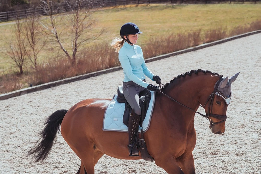Equestrian Stockholm Vision Base Layer Ice Blue - Image 3