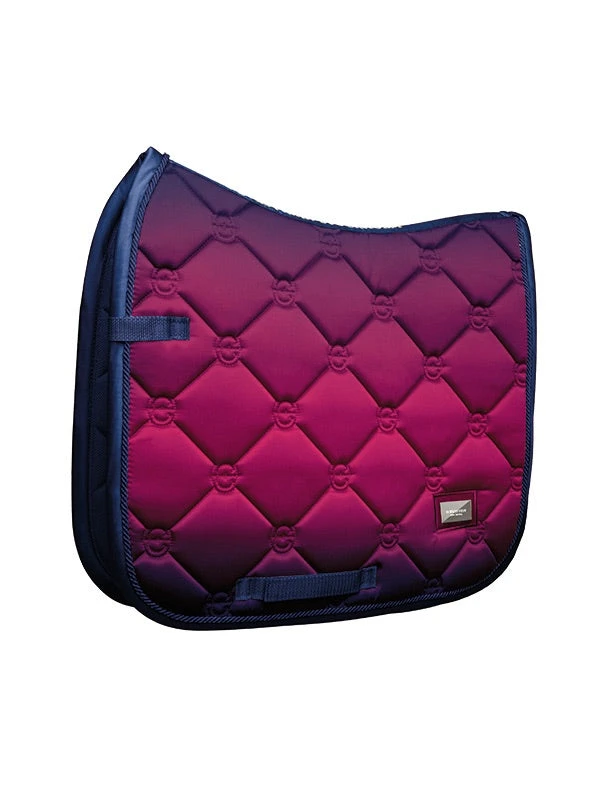 Equestrian Stockholm Dressage Saddle Pad Faded Fuchsia - Image 4
