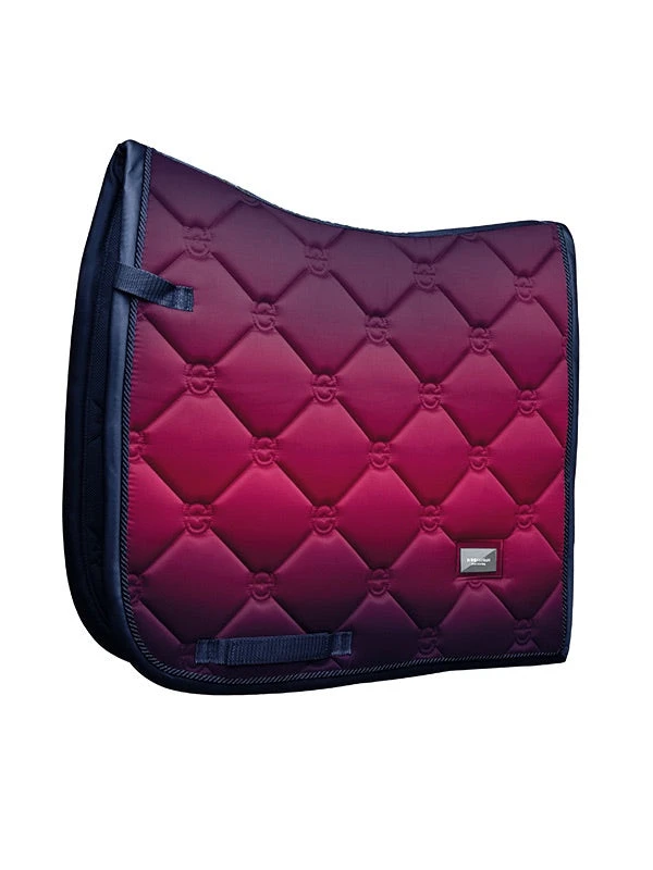 Equestrian Stockholm Dressage Saddle Pad Faded Fuchsia - Image 3