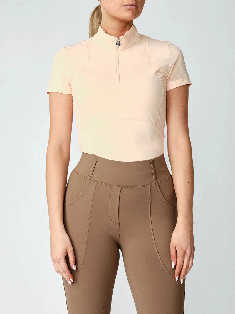 PS Of Sweden Adele Short Sleeve Base Layer Peach - Image 2