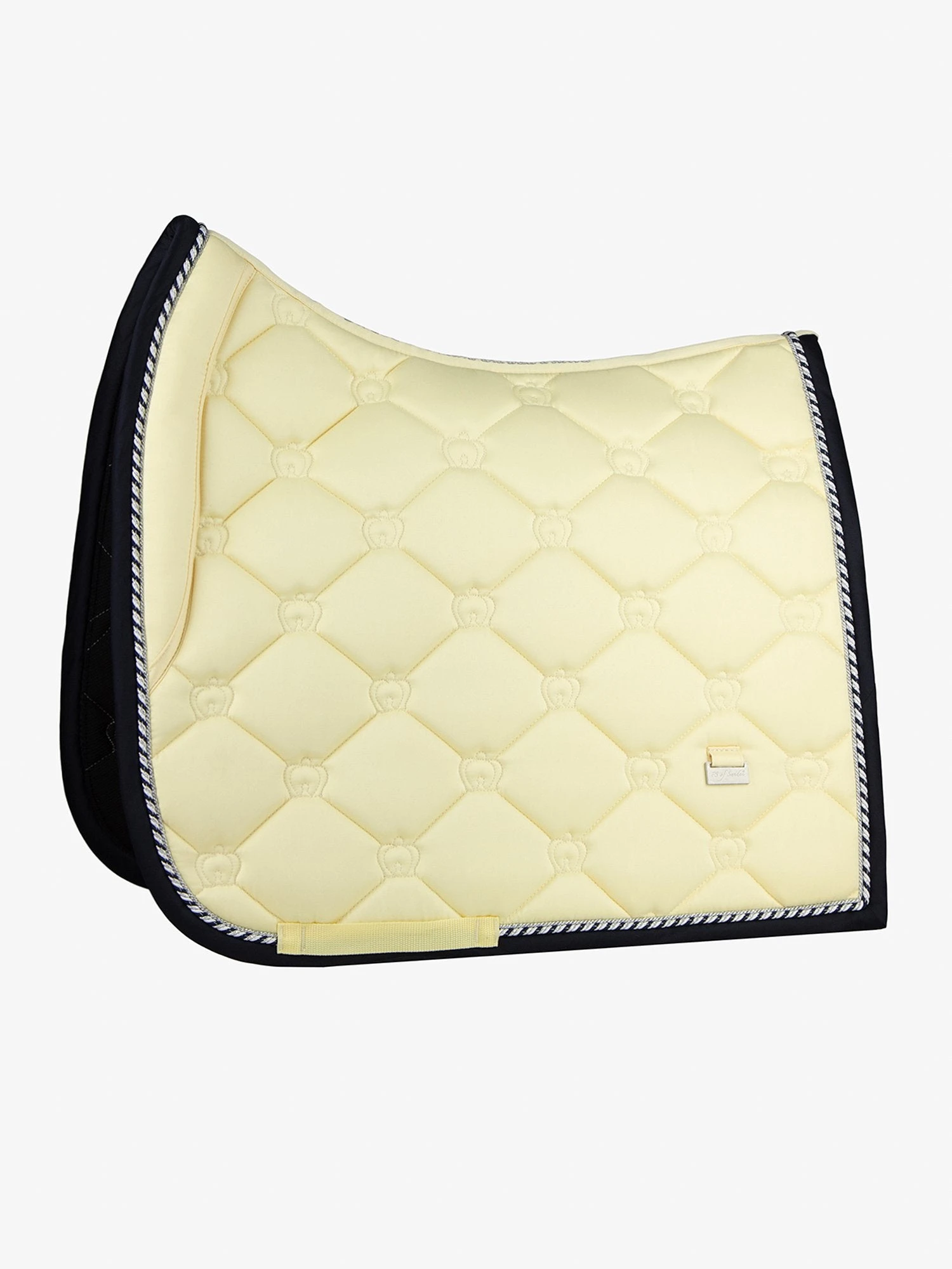 PS Of Sweden Monogram Dressage Saddle Pad Lemon
