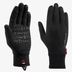 LeMieux Pro Touch Polar Grip Gloves Black