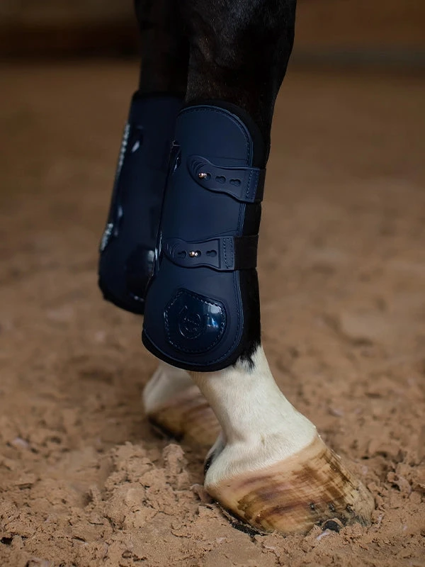 Equestrian Stockholm Anatomic Tendon Boots Modern Tech Navy - Image 4