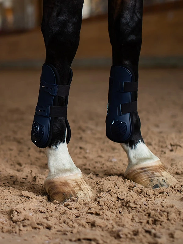 Equestrian Stockholm Anatomic Tendon Boots Modern Tech Navy - Image 2