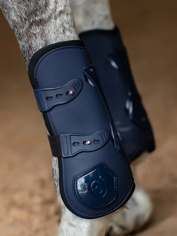 Equestrian Stockholm Anatomic Tendon Boots Modern Tech Navy - Image 3