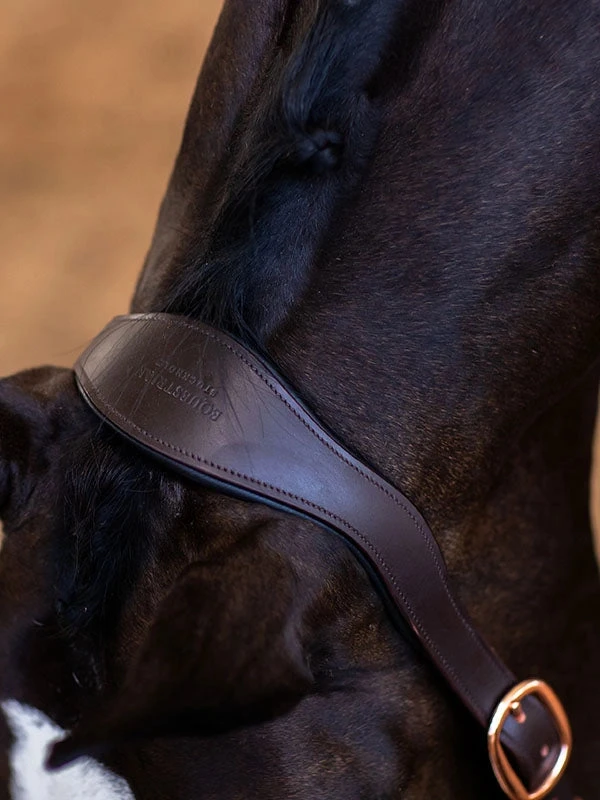 Equestrian Stockholm Anatomic Leather Halter Moonless Night - Image 3