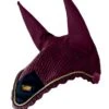 Equestrian Stockholm Ear Bonnet Purple Gold