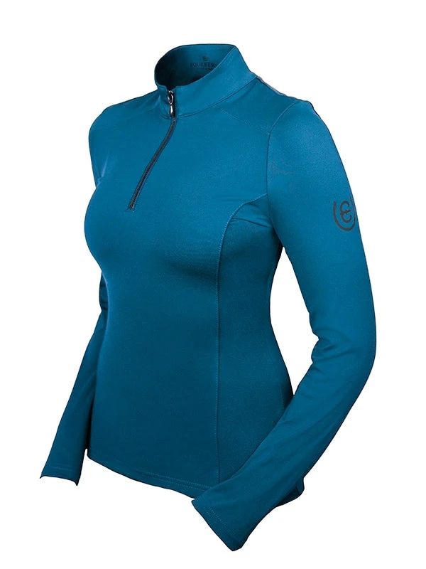 Equestrian Stockholm Vision Base Layer Blue Meadow - Image 2