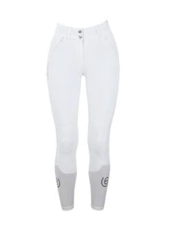 Equestrian Stockholm Elite Jump Breeches White